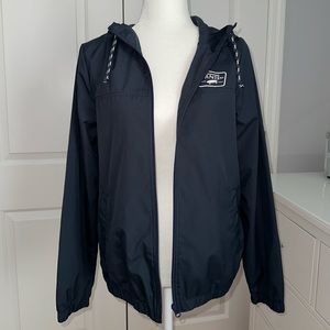 Vans Navy Windbreaker